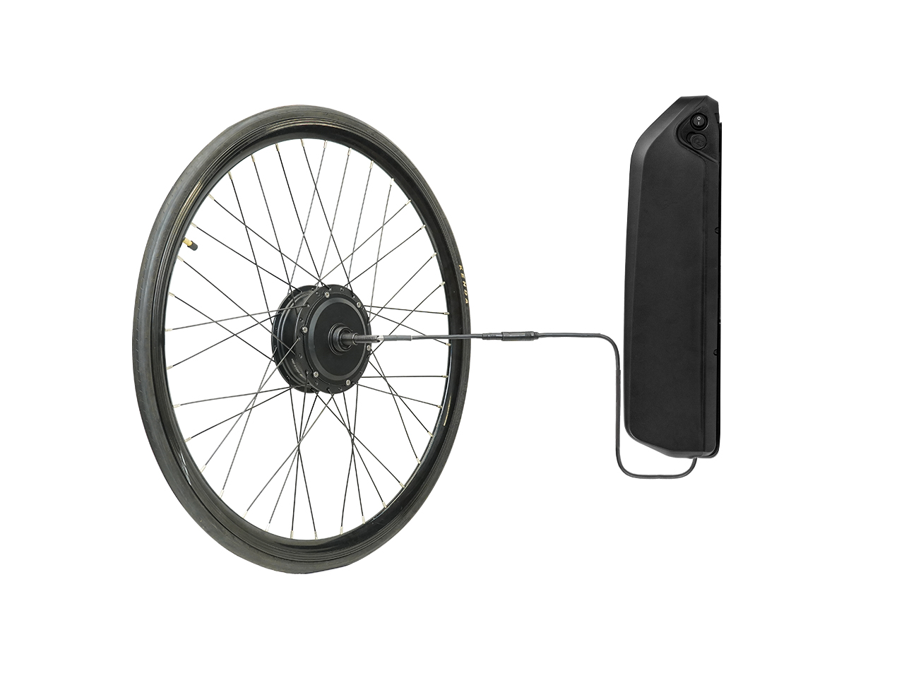 Karaa motor wheel and long-range battery