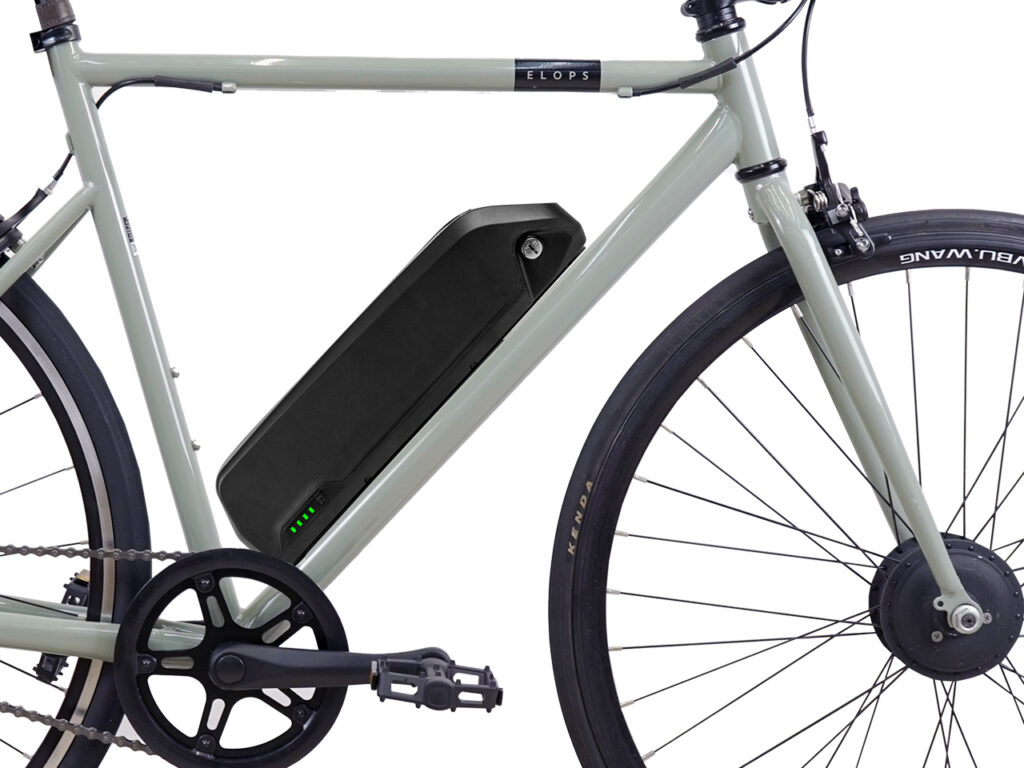 Karaa conversion kit fitted to a bicycle