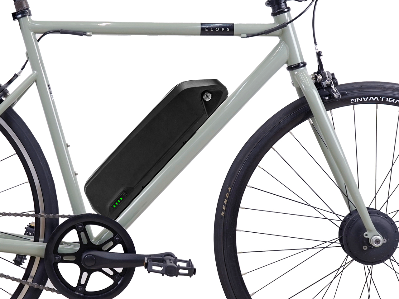 Karaa conversion kit fitted to a bike