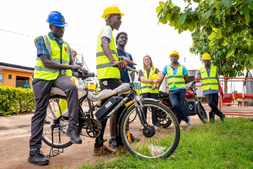 Karaa electric bike demonstration