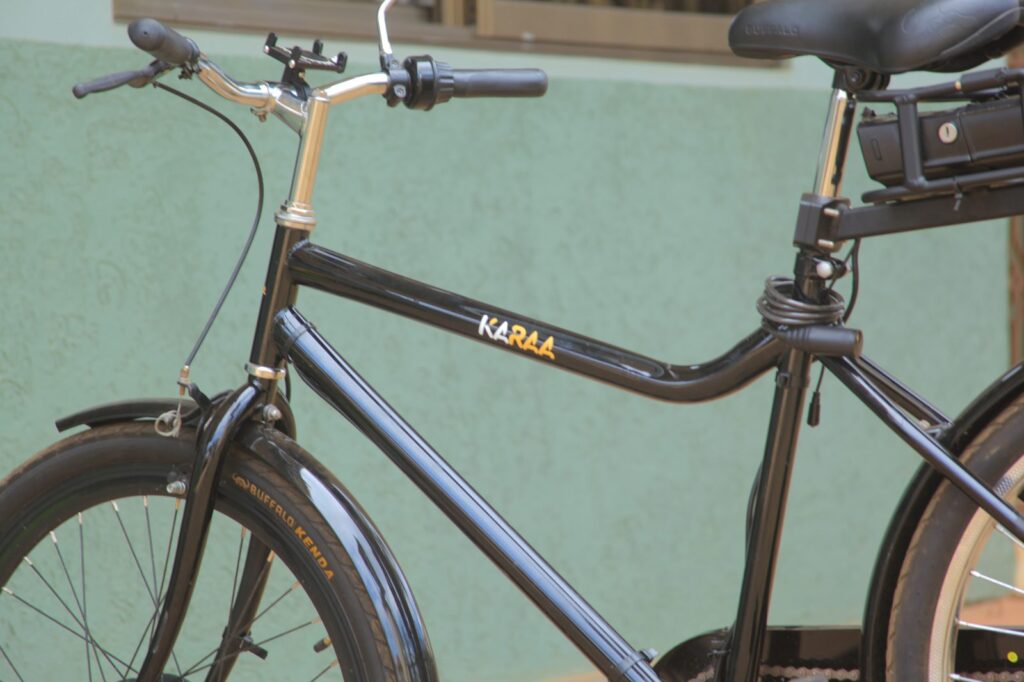 Frame of a Karaa electric bike